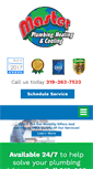Mobile Screenshot of masterplumbingcr.com